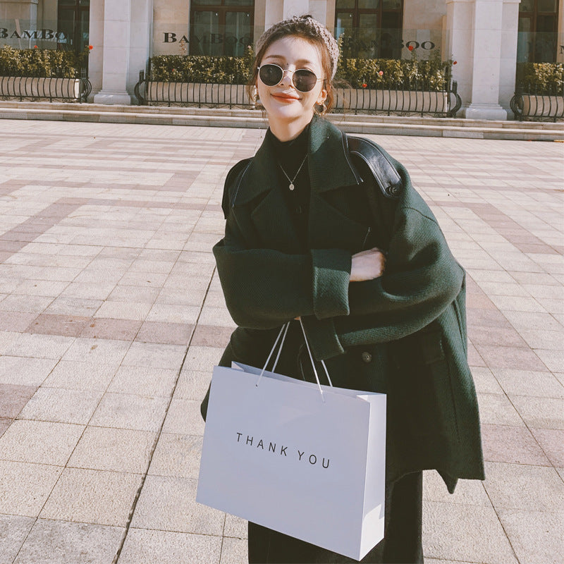 Loose-Fit Thick Leisure Coat – Cozy & Warm