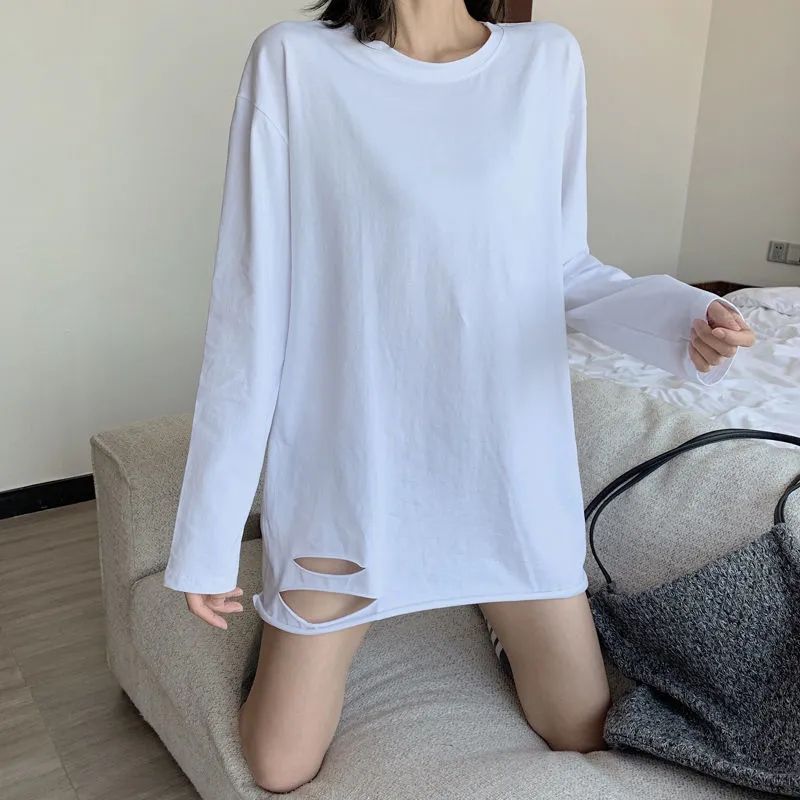 Spring And Autumn Long Shirt Europe And America