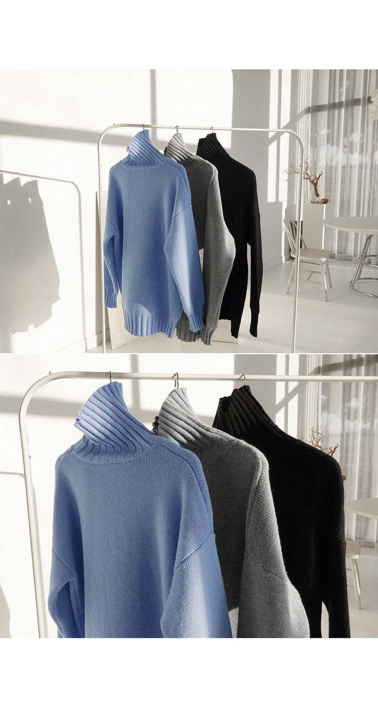 Women’s Loose Turtleneck Sweater