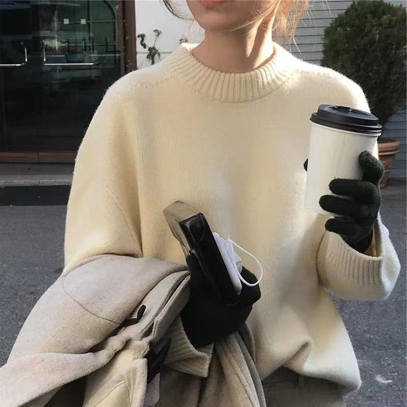 Women’s Sleeveless Chenille Pullover Sweater – Loose Fit Princess Sleeve”