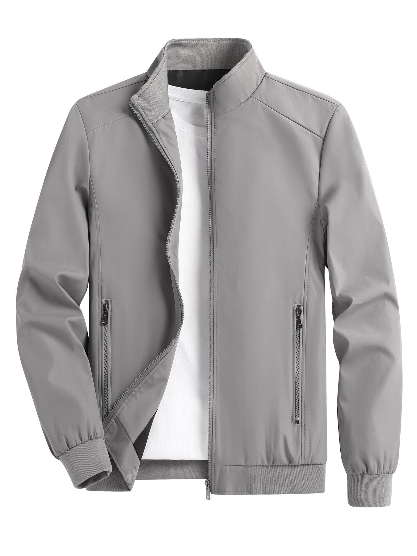 Executive Spring & Autumn Casual Men's Jacket – Plus Size