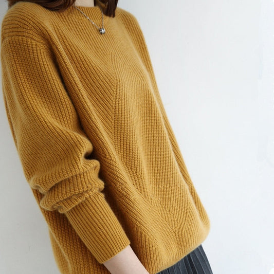 Women’s Loose-Fit Knitted Pullover