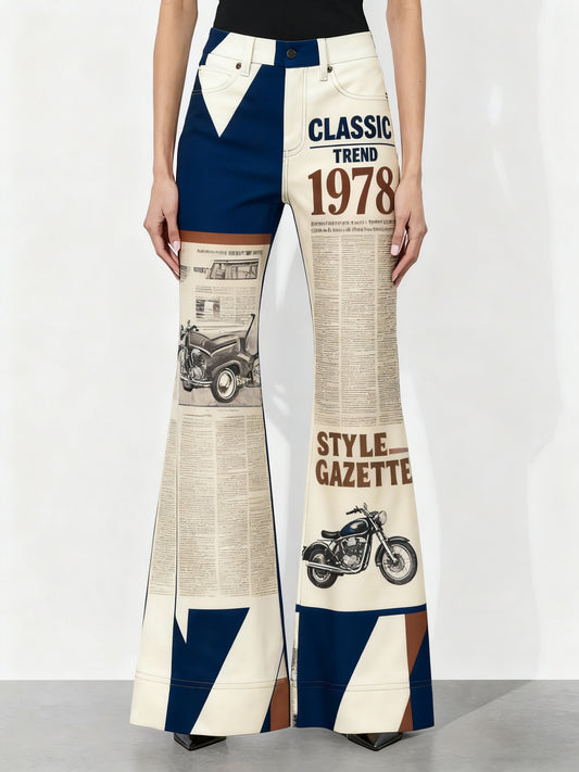 Fashionable Casual Wide-Leg Pants for Women – Colorful & Comfortable