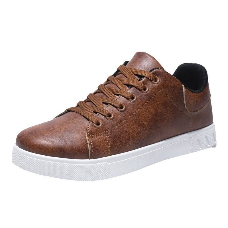 Lace-up Flat Shoes - Men's Fashion Casual Shoes