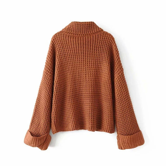 Cozy Women’s Knit Sweater – Casual & Versatile
