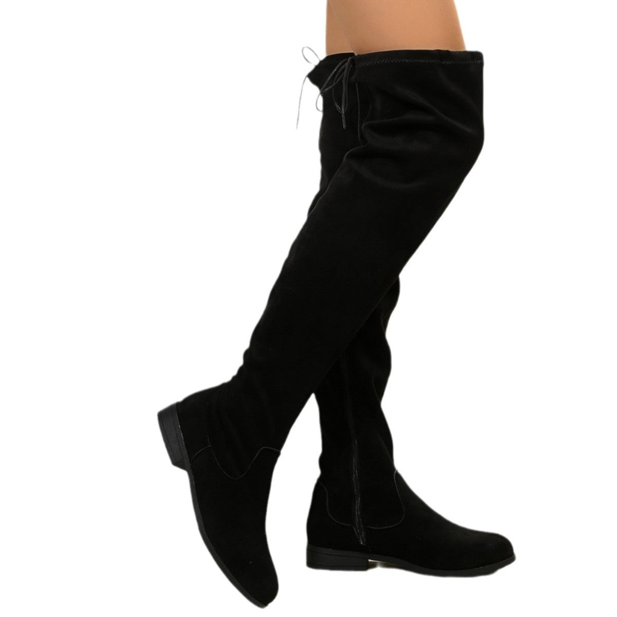 Women's Plus Size Over-the-Knee Martin Boots – High Top Style