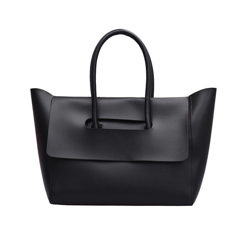 Fashion Women Shoulder Bags – Large Capacity, Retro Tote, Solid Color, High-Quality Handbag