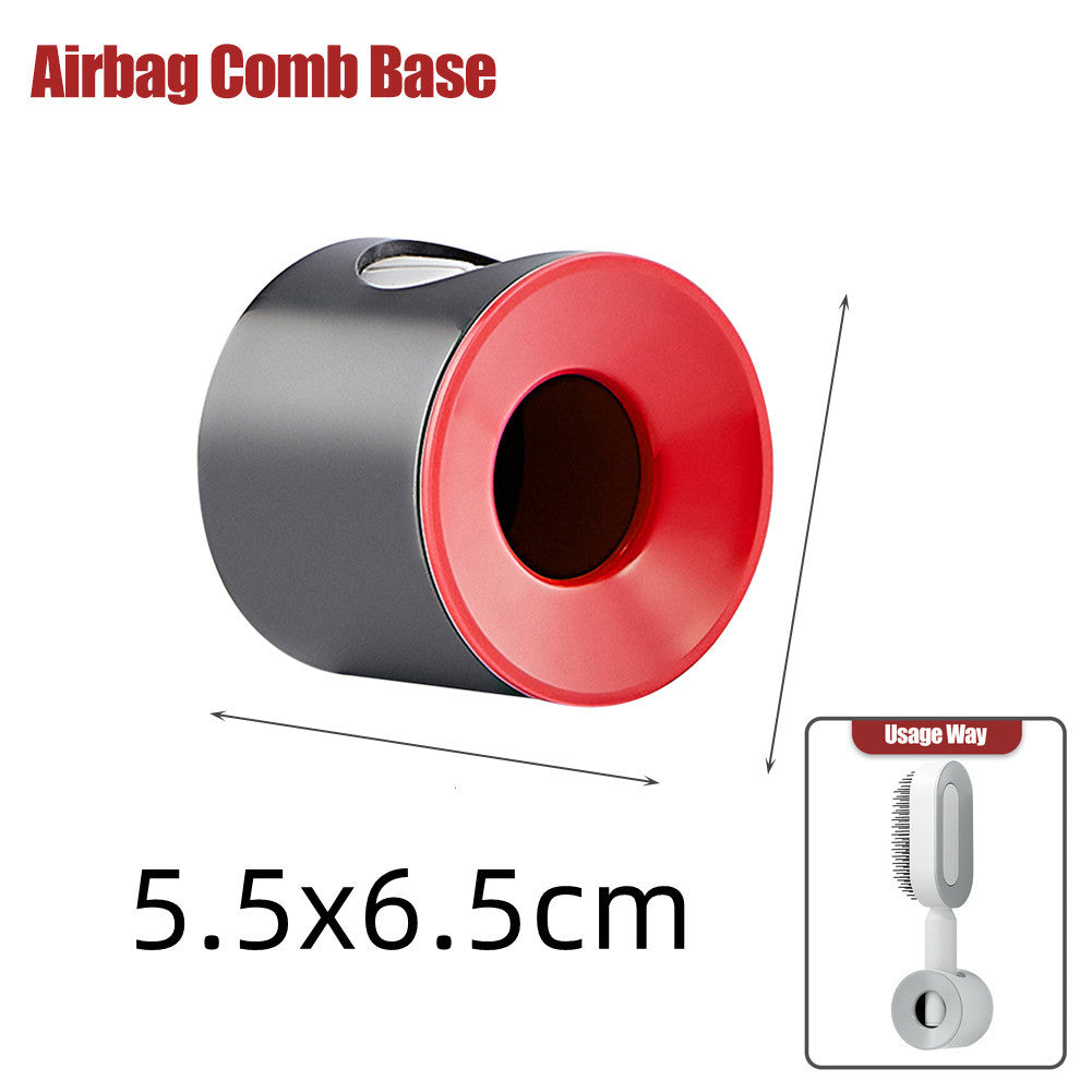 Self-Cleaning Hair Brush – One-Key Cleaning, Anti-Static Scalp Massage Comb for Women