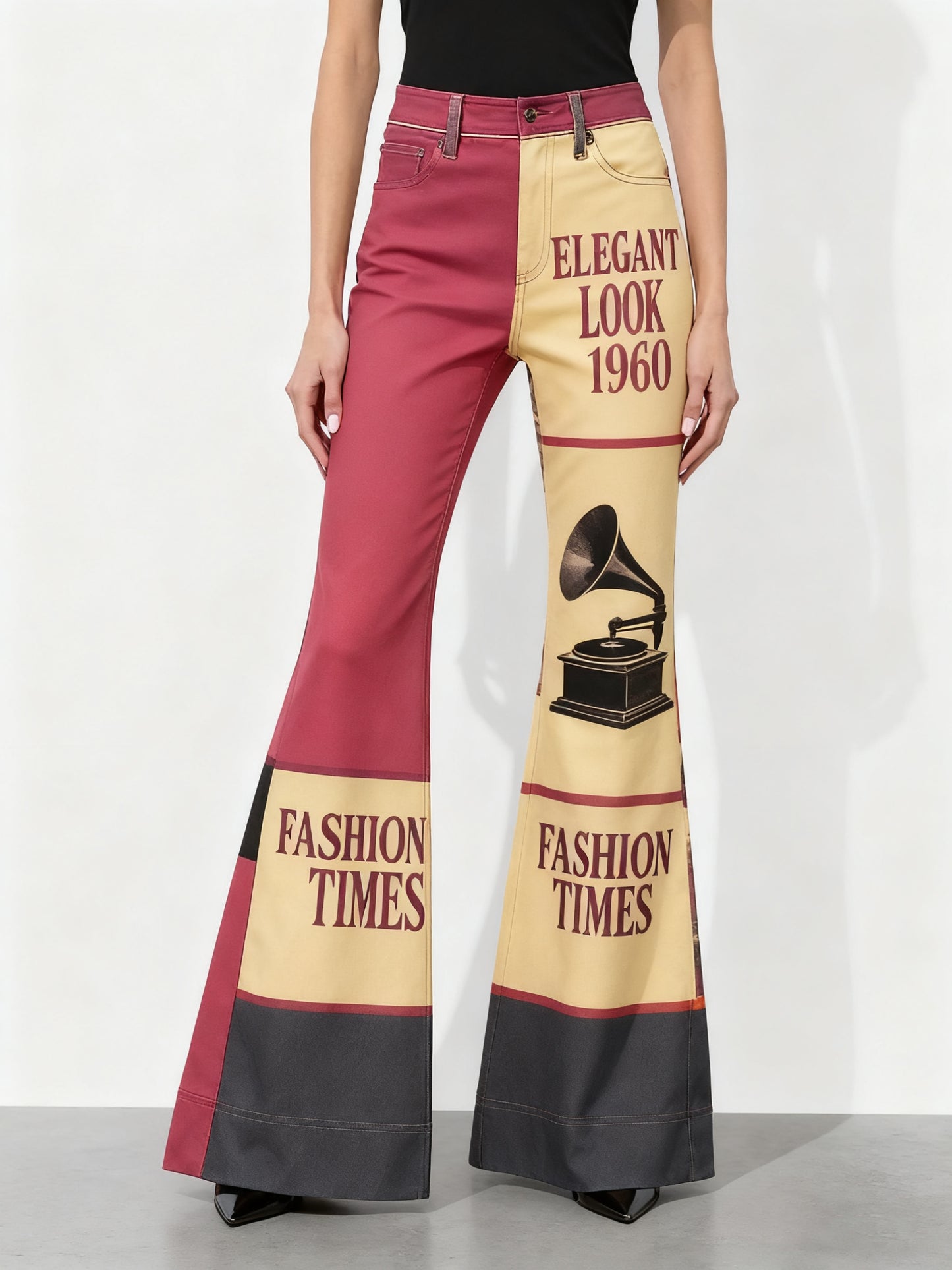 Fashionable Casual Wide-Leg Pants for Women – Colorful & Comfortable