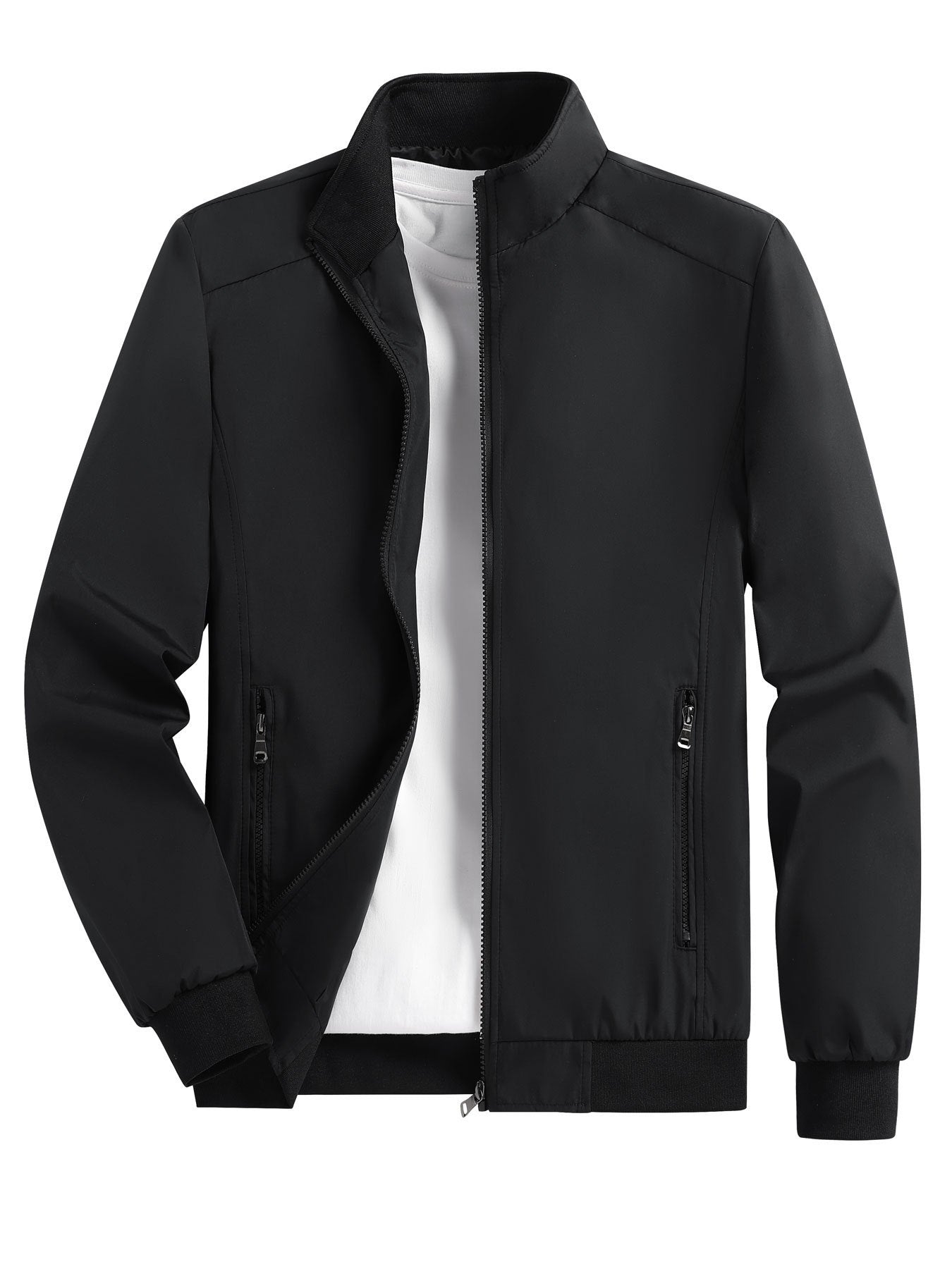 Executive Spring & Autumn Casual Men's Jacket – Plus Size