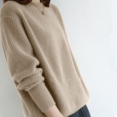 Women’s Loose-Fit Knitted Pullover