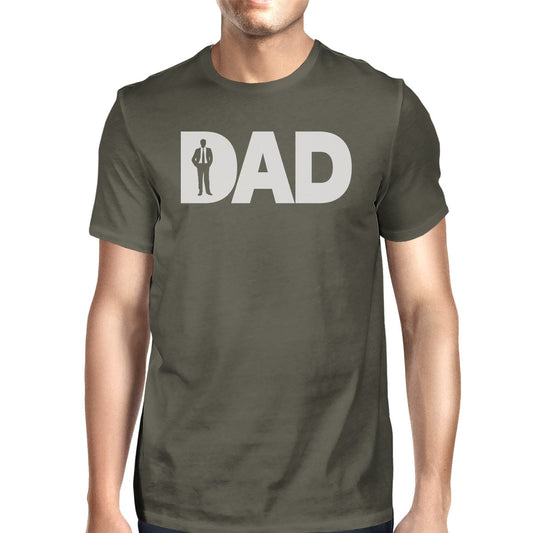 Funny Working Dad Graphic Tee – Men’s Dark Grey Business Dad T-Shirt