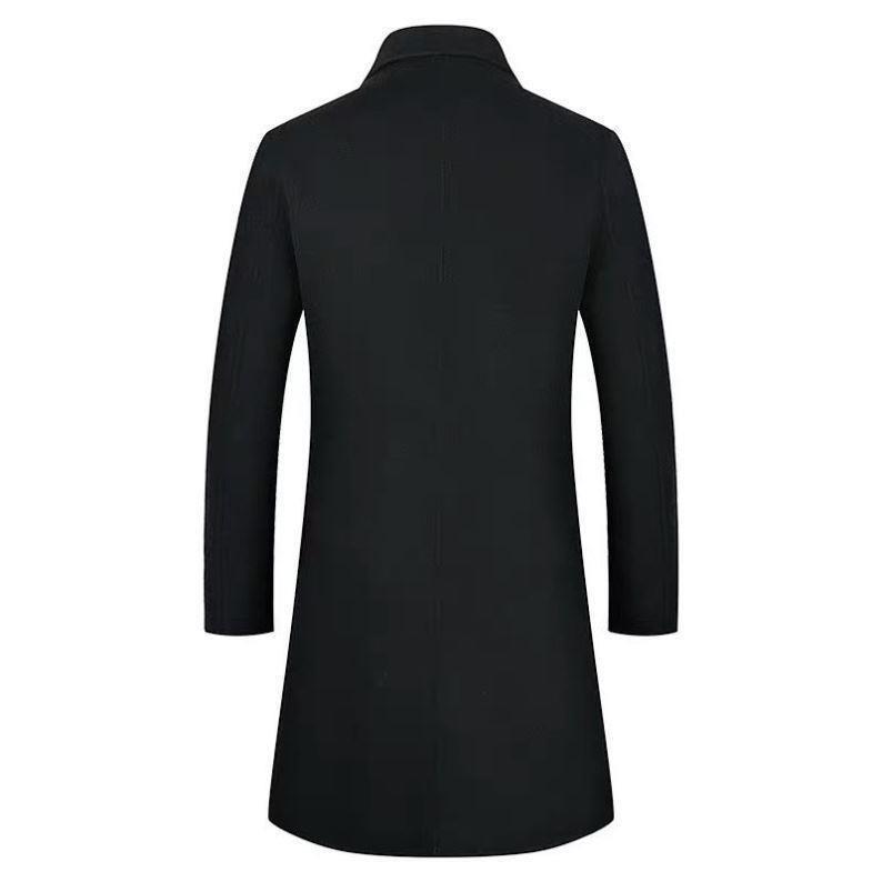 Men’s Business Korean Slim Fit Trench Coat