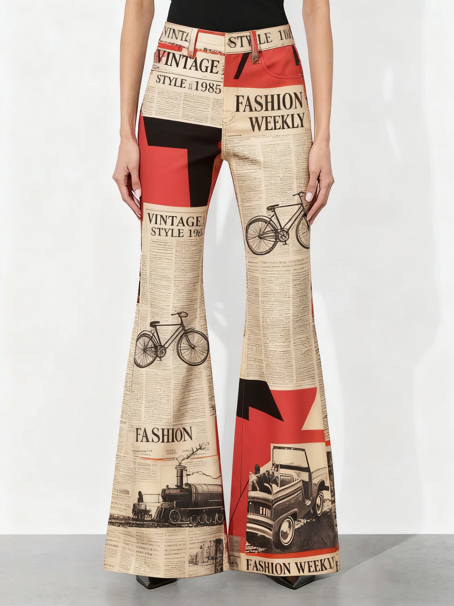 Fashionable Casual Wide-Leg Pants for Women – Colorful & Comfortable