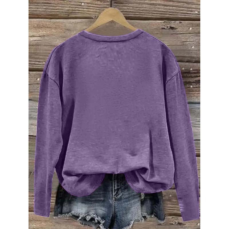 Women’s 5-Pack Long Sleeve Crew Neck Shirts – Fall 2025 Basic Tees