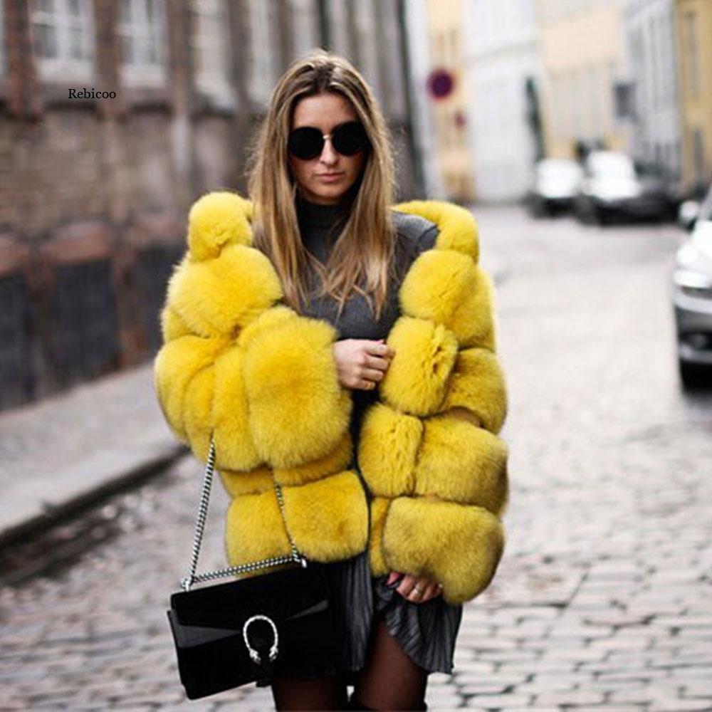 Women’s Minimalist Hooded Patchwork Fur Grass Jacket