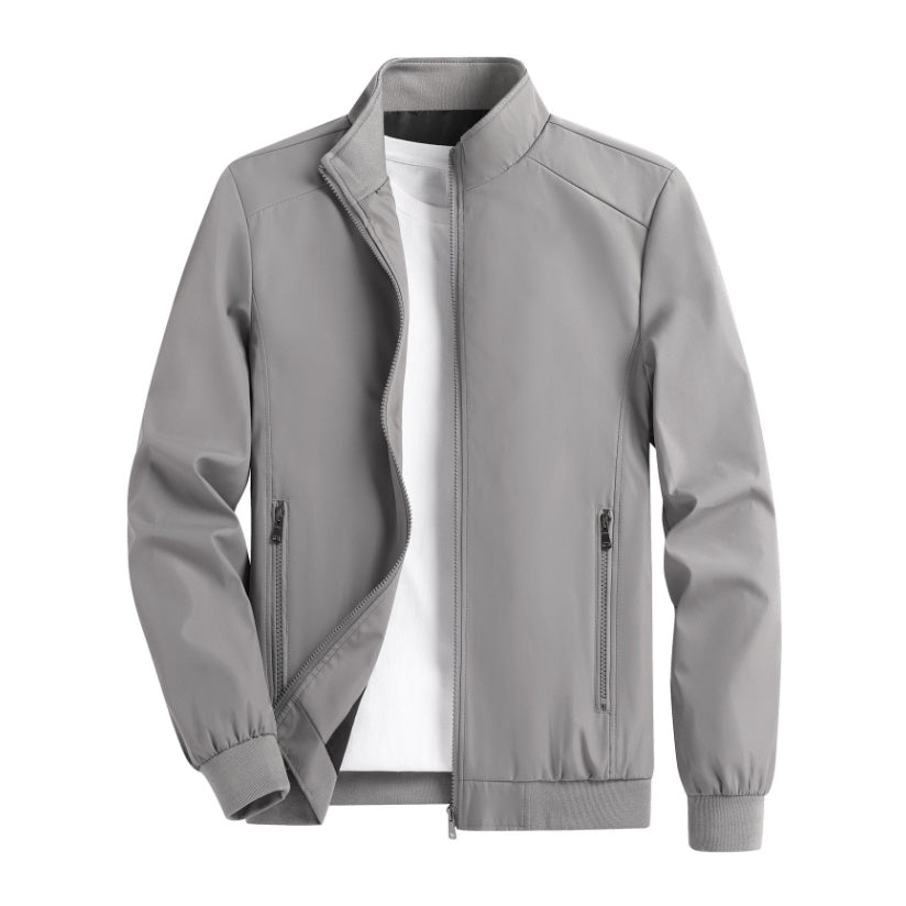 Executive Spring & Autumn Casual Men's Jacket – Plus Size