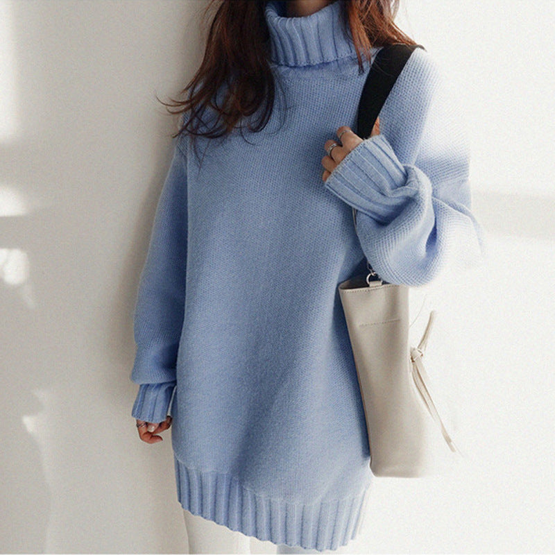 Women’s Loose Turtleneck Sweater