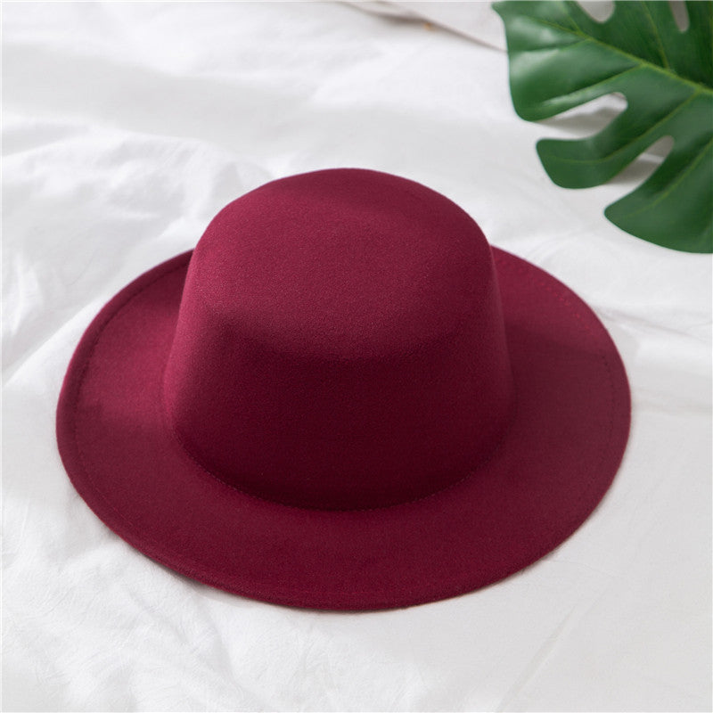 Vintage British Gentleman Woolen Top Hat – Unisex