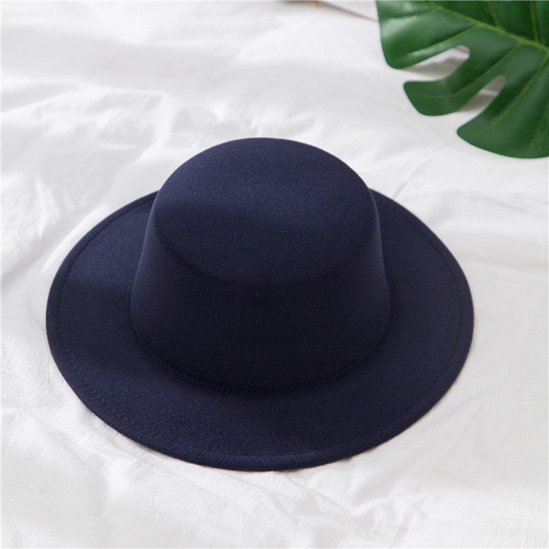 Vintage British Gentleman Woolen Top Hat – Unisex