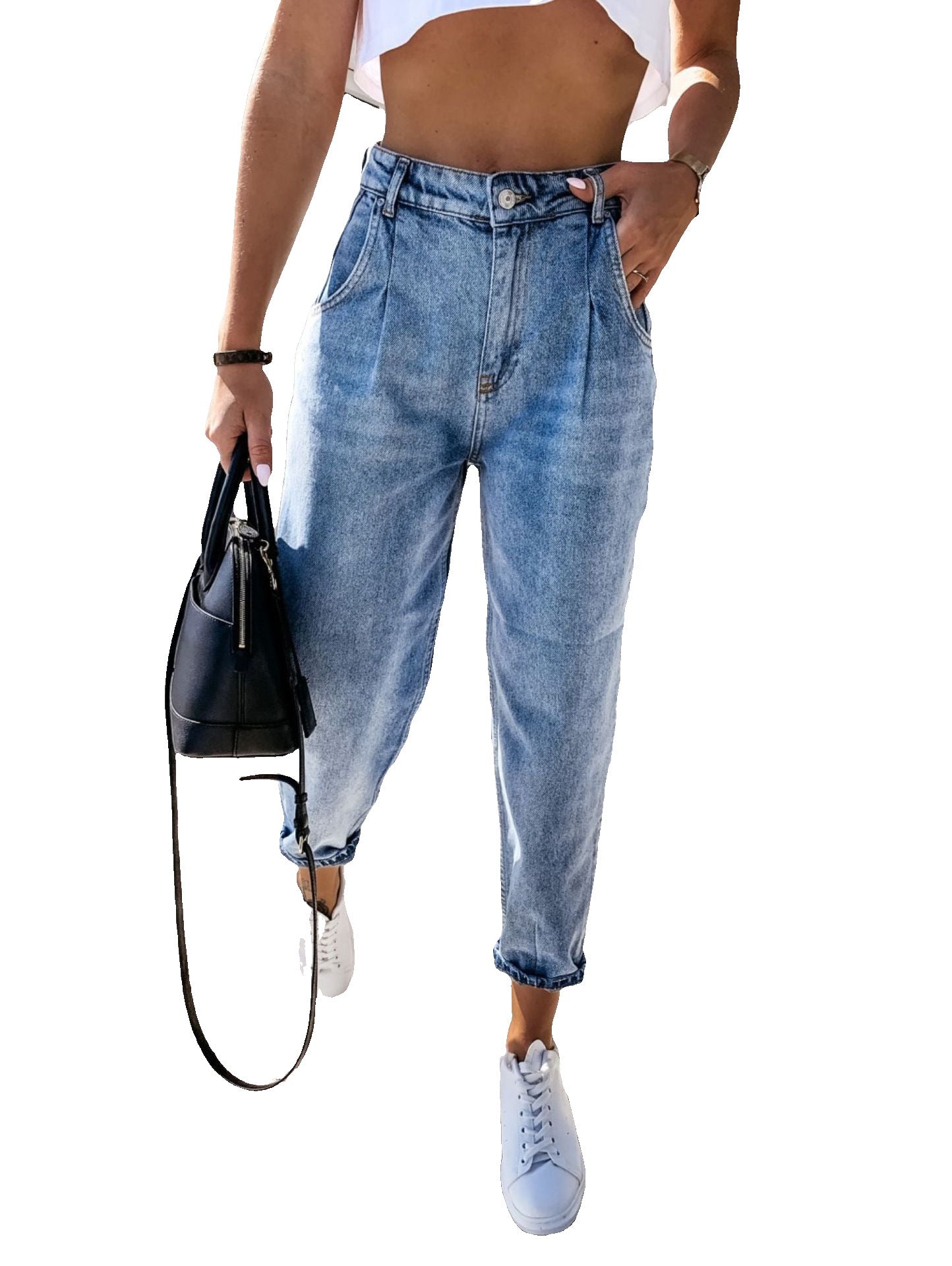 Casual Temperament Harem Pants Trousers -  Women's Jeans