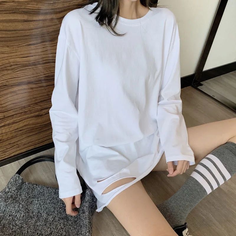 Spring And Autumn Long Shirt Europe And America