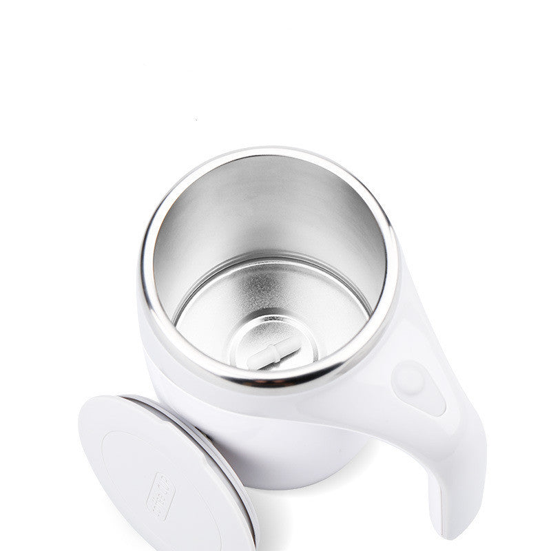 Rechargeable Electric Self-Stirring Coffee Cup – Magnetic Mixer for Coffee, Milkshakes & More