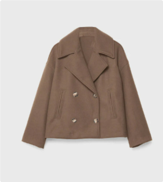 Solid Color Urban Jacket – Women’s Casual Street Style