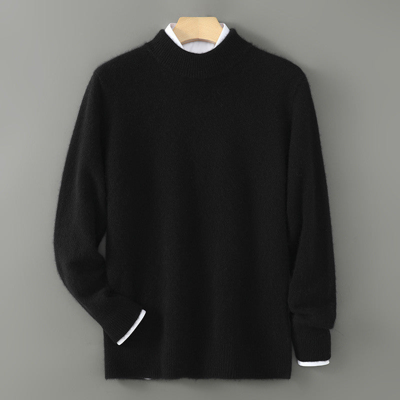 Half Turtleneck Men's Autumn And Winter New Pullover Sweater Loose Sweater