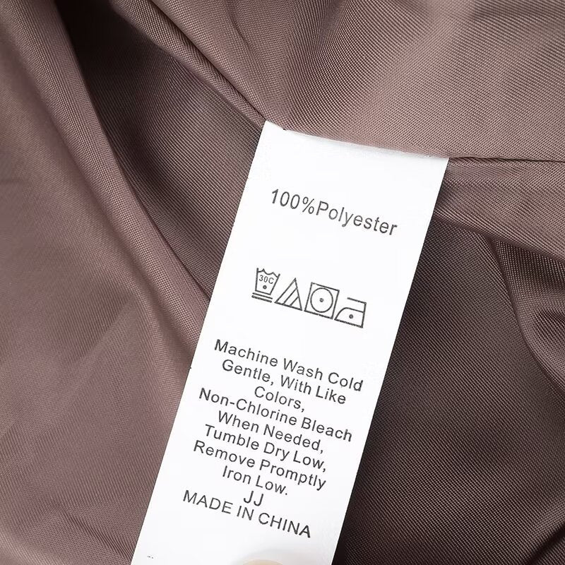 European & American Style PU Leather Jacket with Belt – Women