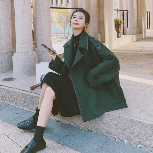 Loose-Fit Thick Leisure Coat – Cozy & Warm