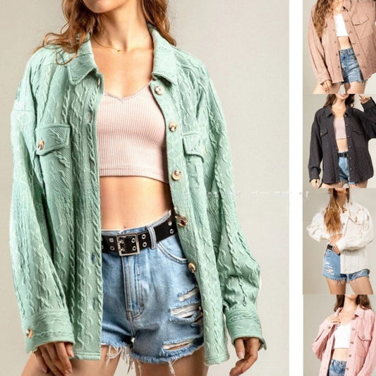 Temperament Commuting Coat – Loose Fit Women’s Jacket