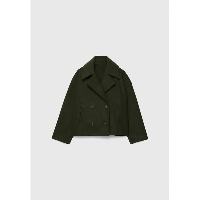 Solid Color Urban Jacket – Women’s Casual Street Style