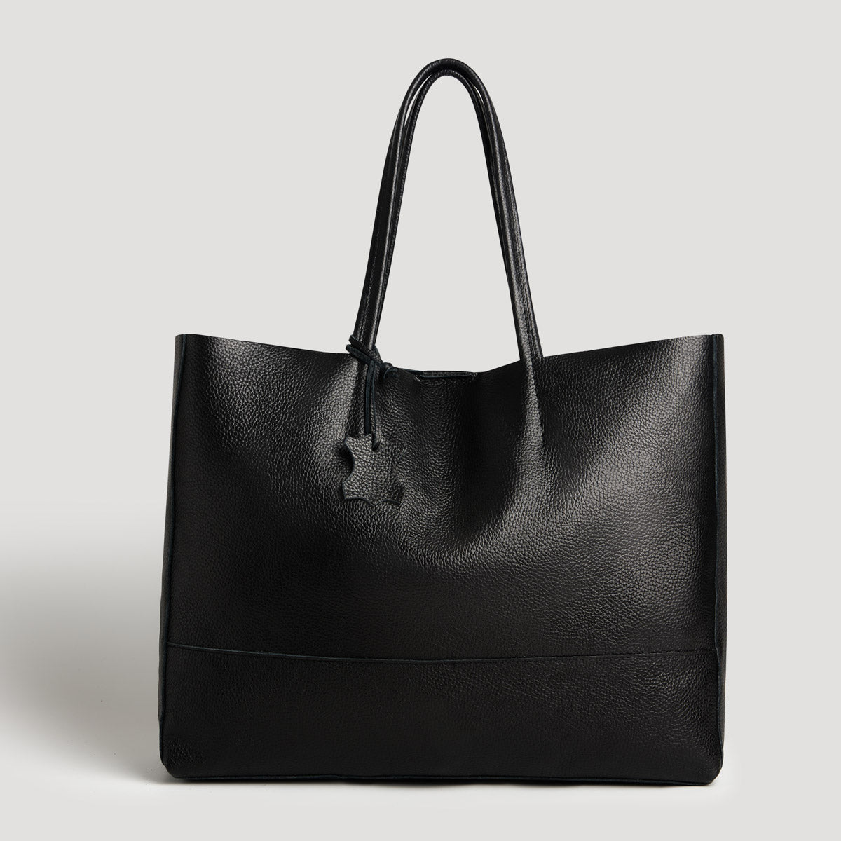 100% Genuin Leather Leather Tote MADE IN ITALY