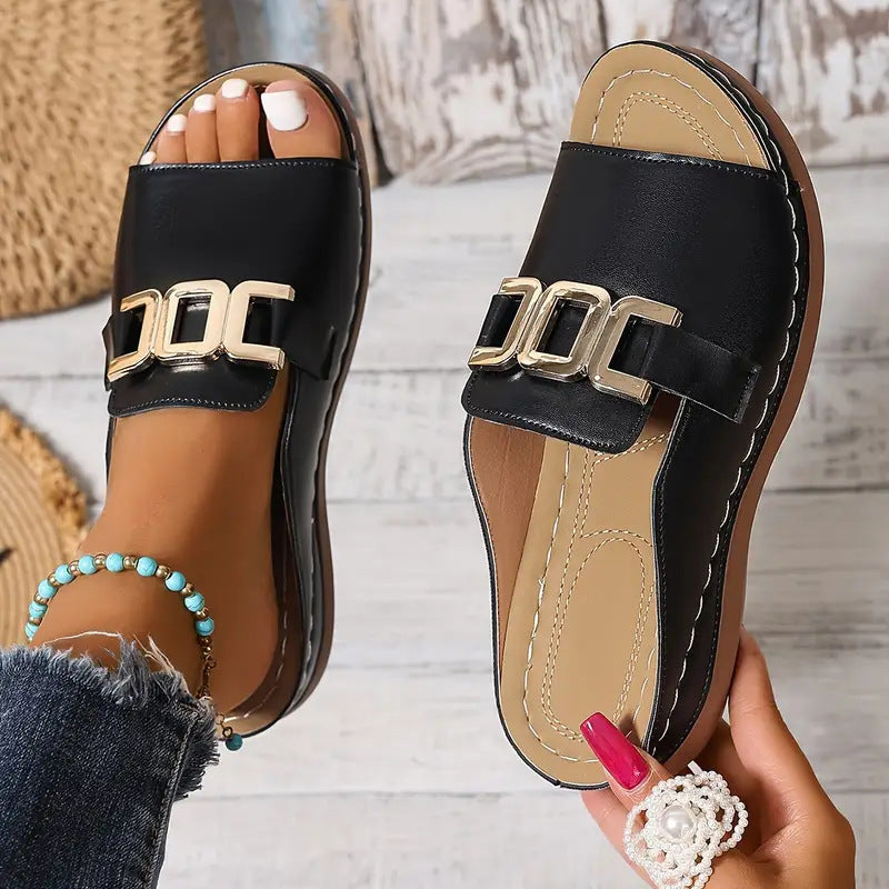 Women Footwear, Summer Shoes, Platform Sandals, Casual Slides, Outdoor Sandals