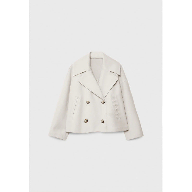Solid Color Urban Jacket – Women’s Casual Street Style