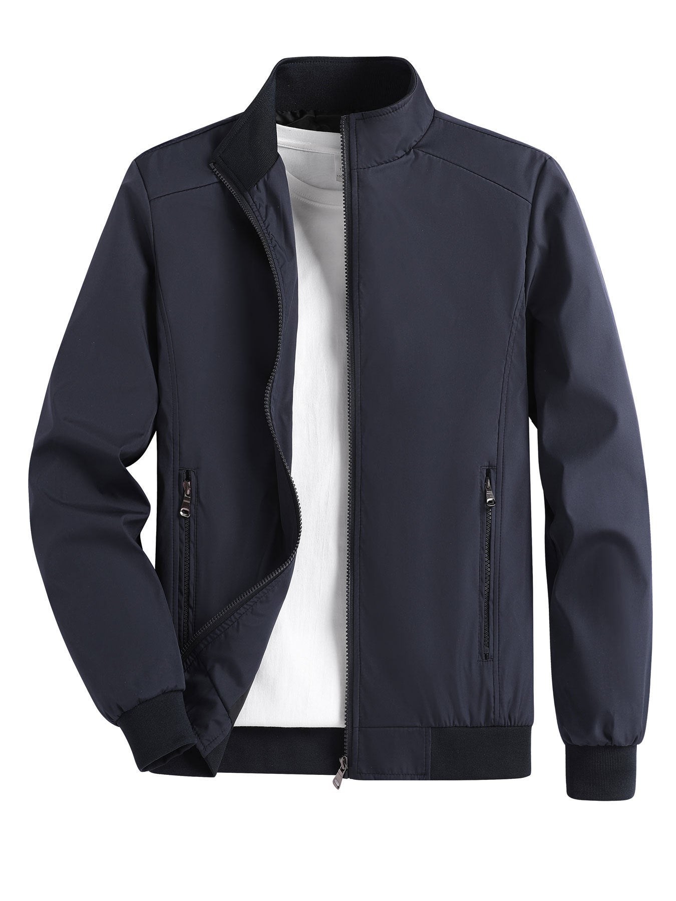 Executive Spring & Autumn Casual Men's Jacket – Plus Size